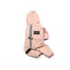 Pet dog clothing waterproof breathable reflective clothing small dog raincoat; Light reflecting strip