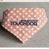 Touchdog 'Bad-to-the-Bone' Polka Patterned Fashionable Velcro Bandana